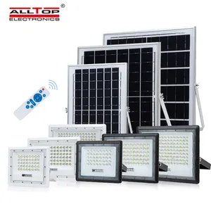 ALLTOP fabbrica all'ingrosso Ip65 80w 160w 240w illuminazione esterna impermeabile solare LED lampada di inondazione