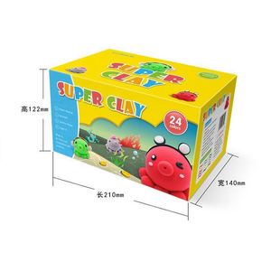 Hot Sale TOYSRUNNER 24-Color DIY Super Light Plastic Clay Kit 36-Color Eco-Friendly Air-Dry <b>Slime</b> Kit Anti-Stress Playdough - Product Image 3