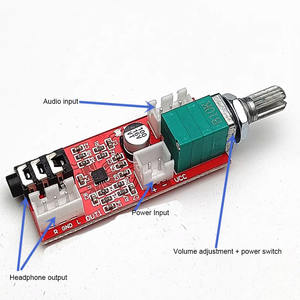 Taidacent MAX97220 Carte d'amplificateur de casque avant de qualité fièvre Haut-parleurs Pré-amplis Préamplificateur avec réglage du volume - Product Image 5