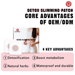 प्राकृतिक डिटॉक्स स्लिमिंग पैच, वजन घटाने के लिए वसा जलने वाले नाभि पैच, 100% सुरक्षित हर्बल सामग्री - Product Image 1
