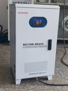 KEBANG açık IP 65 çift bobinler 100% kapasiteli 100% bakır 220V Svc-25kva <span class=keywords><strong>25</strong></span> kw otomatik voltaj regülatörü - Product Image 2