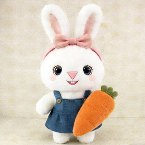 Pabrik Pemasok Mainan Shengye Desain Kustom Boneka Kelinci Lucu Kartun 18cm 20cm Mainan Lembut Boneka Isi untuk Anak-anak Hadiah Dewasa - Product Image 2