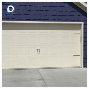 Puerta de Garaje Seccional Automática Residencial Optima Pretty con Puerta de Entrada - Product Image 1