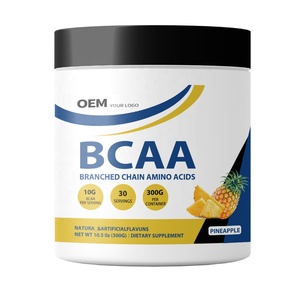 Polvo de BCAA 2:1:1 Personalizado OEM para la Recuperación Post-Entrenamiento y Suplemento Nutricional Deportivo Diario - Product Image 1