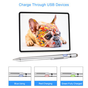 Lápiz óptico activo de carga rápida con diseño de Punta 2 en 1 personalizado para tableta Android, teléfono, dibujo, pantalla táctil inteligente, lápiz Digital - Product Image 4