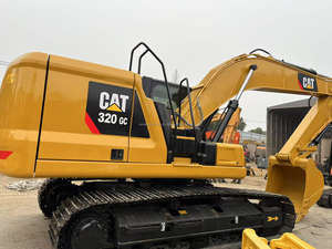 20 tonnes utilisées pour l'excavatrice CAT 320 Caterpillar Excavatrice hydraulique sur chenilles à moteur d'origine avec cylindre Hengli à vendre - Product Image 5