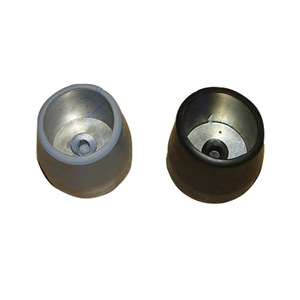 Embout en caoutchouc Fuxinchen pour canne, diamètre 28 mm, hauteur 40 mm, patin noir pour tube de canne - Product Image 5