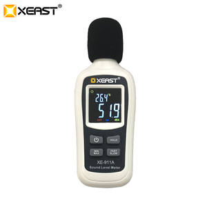 Medidor de Sonido Digital Portátil Industrial XEAST XE-911A, Rango de 35dB~135dB, Precisión de 2.0dB, 31.5Hz~8KHz, Ponderación A, 1 Año de Garantía, USB, Pantalla LCD - Product Image 1