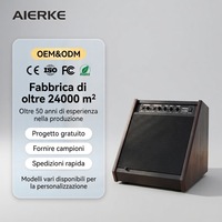 AIERKE DA-08 Haut-parleur électrique avec sortie sonore professionnelle de 10 pouces
