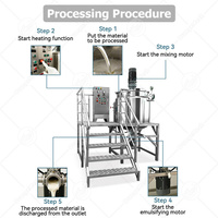 Machine à homogénéiser sous vide à cisaillement élevé ORME China pour la fabrication de crème capillaire et de produits cosmétiques