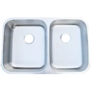 Prezzo all'ingrosso di vendita caldo malesia lavello da cucina a doppia vasca U3120J9 Design accattivante e installazione facile