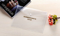 Porte-papier en plastique imprimé personnalisé, 15mm d'épaisseur, format A4, clair, Transparent, translucide PP, en forme de L