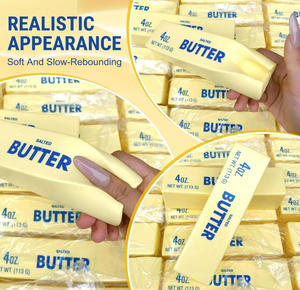 Barra de Mantequilla Realista de EVA de 12/23cm, de Subida Lenta, Suave y Esponjosa, con Forma de Mantequilla - Product Image 2
