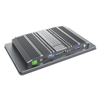 Fanless Industrial PC IP65 Touch Screen Monitor with Intel I3/I5/J1900 CPU Wins HMI Panel for Factory Automation CNC Control