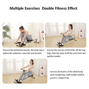 Mini resistencia al aire para el hogar, Control magnético, <span class=keywords><strong>remo</strong></span>, máquina sentada, carrera, ejercicio aeróbico, barra en <span class=keywords><strong>T</strong></span>, máquina <span class=keywords><strong>de</strong></span> <span class=keywords><strong>remo</strong></span> plegable - Product Image 6