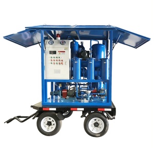 Sistema de Regeneración de Aceite para Transformadores al Vacío Totalmente Cerrado ZYD-I-W con Bombas Dobles para Uso en Exteriores - Product Image 5