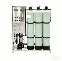 Vente directe usine – Équipement de traitement de l'eau pour forage de puits, pompe SS304 250L/heure, moteur PLC, garantie 1 an