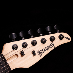 Guitare électrique 6 cordes Starway E284 en tilleul avec touche en palissandre – Produits très demandés - Product Image 3
