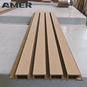 Paneles de Revestimiento Exterior Amer Wholesale, Panel de Pared Exterior de WPC Coextruido, Característica Impermeable para Compuestos de Exterior - Product Image 3