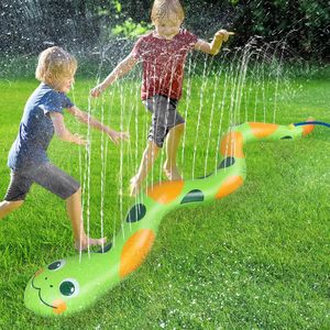 <b>Inflatable</b> Snake Sprinkler Toy 95in <b>Large</b> Size for Kids Backyard Summer Water Play - Product Image 1
