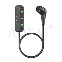 Adaptateur de charge EV AOTAI Type 2 vers prise UK 3 gang V2L, nouveau câble pour BYD MG XPENG Geely AION JAECOO ICAR, utilisation extérieure