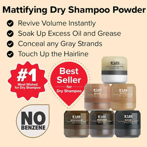 Private Label Haarpflege zum Färben von Haaren Wasserloses Bio-Trockenshampoo-Sprüh pulver Travel No White Residue <span class=keywords><strong>Dry</strong></span> <span class=keywords><strong>Shampoo</strong></span> Powder - Product Image 2