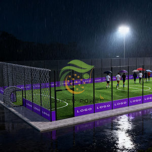 Komplettes Sportausrüstungsset Multisportplatz Spielplatz Fußballfeld Käfig Fußballplatz Komplettanlage - Product Image 3