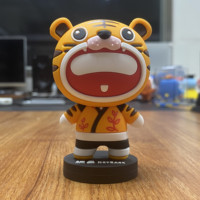 Figurine d'action personnalisée en 3D, personnage de dessin animé, mini figurine en PVC souple, acier inoxydable, silicone, modèle de jouet artisanal respectueux de l'environnement