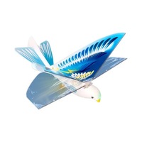 2024 nouveau produit Simulation extérieure électrique télécommande oiseau volant planeur Drone main lancer oiseau volant jouet avec lumière
