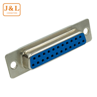 Connecteur mâle D-SUB personnalisé de haute qualité DB 23 Type de soudure D-sub connecteur mâle et femelle 23 broches