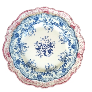 Exquisitos Juegos de Vajilla de Porcelana Nueva para Fiestas y Bodas, con Borde de Flores, Estilo Romántico, Venta al por Mayor, OEM, ODM Disponible - Product Image 4