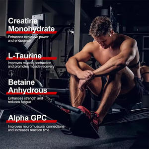 Venta al por mayor 5000mg Creatine Monohydrate Gummies-Suplemento previo al entrenamiento para el crecimiento muscular Resistencia y recuperación para hombres y mujeres - Product Image 4