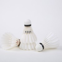 Volant de badminton OEM LINGMEI Plume d'oie Badminton Navette solide et durable