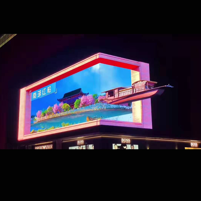 Outdoor Naked- Eye 3D Effect Advertising Billboard Outdoor Equipment Led Video Wall Display Giant Big Screen Panel