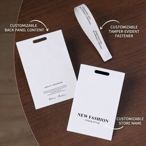 Étiquettes personnalisées imperméables pour vêtements, étiquettes volantes personnalisées, étiquettes antivol à boucle, en papier souple recyclé, avec logo découpé sur mesure - Product Image 2