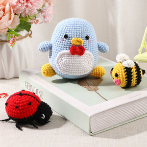 <span class=keywords><strong>Kit</strong></span> <span class=keywords><strong>de</strong></span> crochet <span class=keywords><strong>complet</strong></span> pour débutants, bricolage, tricot à la main, <span class=keywords><strong>couture</strong></span>, avec crochets à crochet et ensemble <span class=keywords><strong>de</strong></span> fils pour travaux d'aiguille - Product Image 6