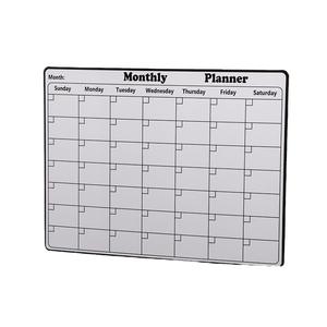 Hannuo 2025 Hot Selling Erasable Copper Paper Whiteboard Monthly Weekly Plan Message Board Fridge Magnetic Calendar - Product Image 2