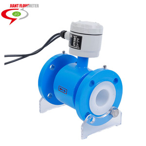 Jiant 4-20mA hiển thị kỹ thuật số nước biển lưu lượng kế riêng biệt lưu lượng kế điện từ - Product Image 2