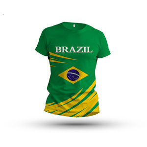 Camiseta Deportiva con Estampado Digital de la Bandera de México para Hombre, Cuello Redondo, Manga Corta, para Deportes y Juegos 2026 - Product Image 2