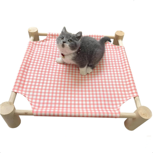 Hamaca de Madera para Gatos, Estilo Adorable, Universal para Todas las Estaciones, Cama para Mascotas de Interior y Exterior, Nido para Mascotas - Product Image 1