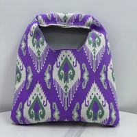 Nueva venta al por mayor Regalo creativo cultural Atlas Bolso de seda UniqueAtlasTourist Group Souvenir Tote Bag