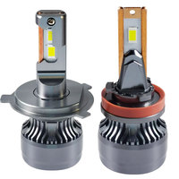 Q1 H1 H7 HB3 HB4 H4 H1180W 8000LM Lampu Depan LED C6 Kit Lampu Depan LED