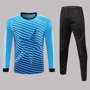 Camisetas de Portero de Fútbol Transpirables de Manga Larga para Verano, Diseño Personalizado, Conjunto de Uniforme de Portero 100% Poliéster - Product Image 5