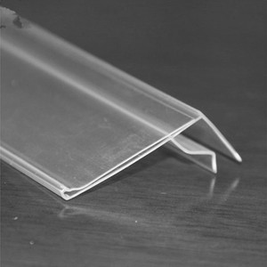 Rivenditore Negozio Supermercato 8-10 Mm H Pvc di Plastica Mensola di Vetro Striscia Dati <span class=keywords><strong>Porta</strong></span> Etichetta - Product Image 5