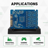 Fabricant de PCB pour SSD SATA, PCB de disque SSD SATA III 2,5 pouces, HDI multi-couches jusqu'à 40 couches, haute densité de circuits (High-TG), Megtron ENIG ENEPIG