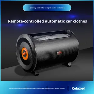 Telo Copriauto Completamente <span class=keywords><strong>Automatico</strong></span> 1M in Poliestere Taffetà 210T Protezione Solare Isolamento Termico Protezione da Pioggia e Neve - Product Image 3