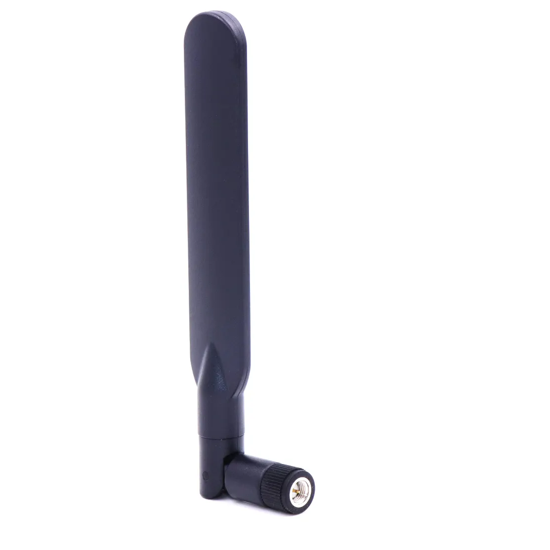 Antenna esterna Dual Band 2.4 ~ 2.5GHz 5.15 ~ 7.125GHz. Antenna con montaggio terminale Wifi6E con connettore SMA incernierato a 90 gradi per AP