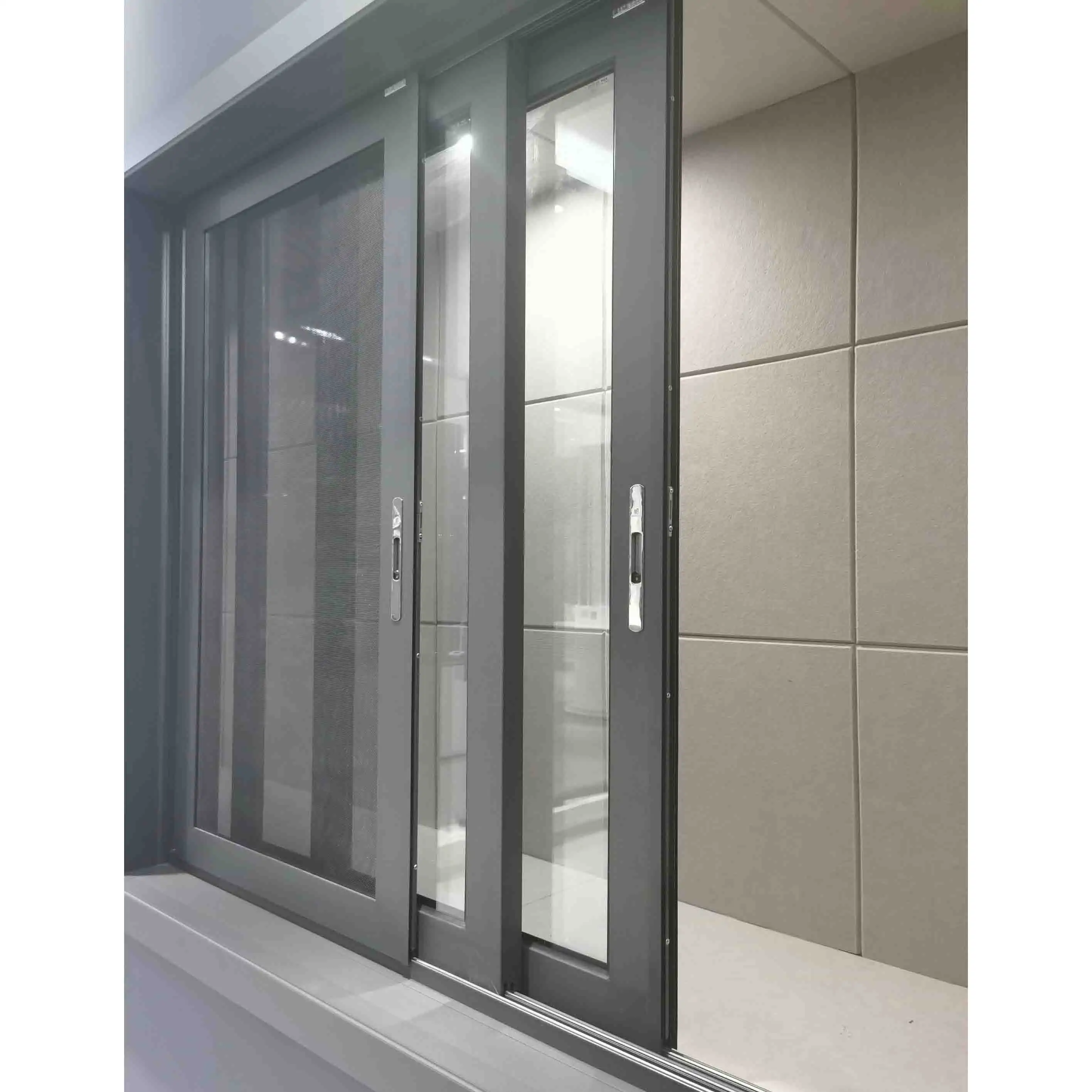 Derchi Nfrc As2047 Exterieur Energiezuinig Raam Thermische Onderbreking Aluminium Glas Schuiframen