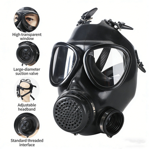<span class=keywords><strong>Masque</strong></span> <span class=keywords><strong>à</strong></span> <span class=keywords><strong>gaz</strong></span> MFJ05 avec filtre latéral anti-particules, protection contre les <span class=keywords><strong>gaz</strong></span> et les vapeurs multiples, filtre standard OTAN - Product Image 3