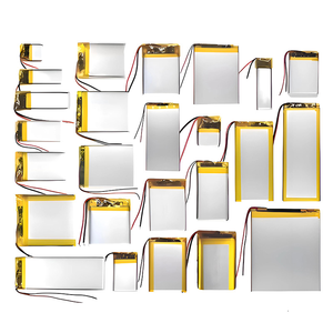 공장 사용자 정의 3.7V LiPo 리튬 이온 배터리 50mAh 80mAh 100mah 400mah 600mah 800mah 3000mah 10000mah 파우치 리튬 폴리머 배터리 - Product Image 1